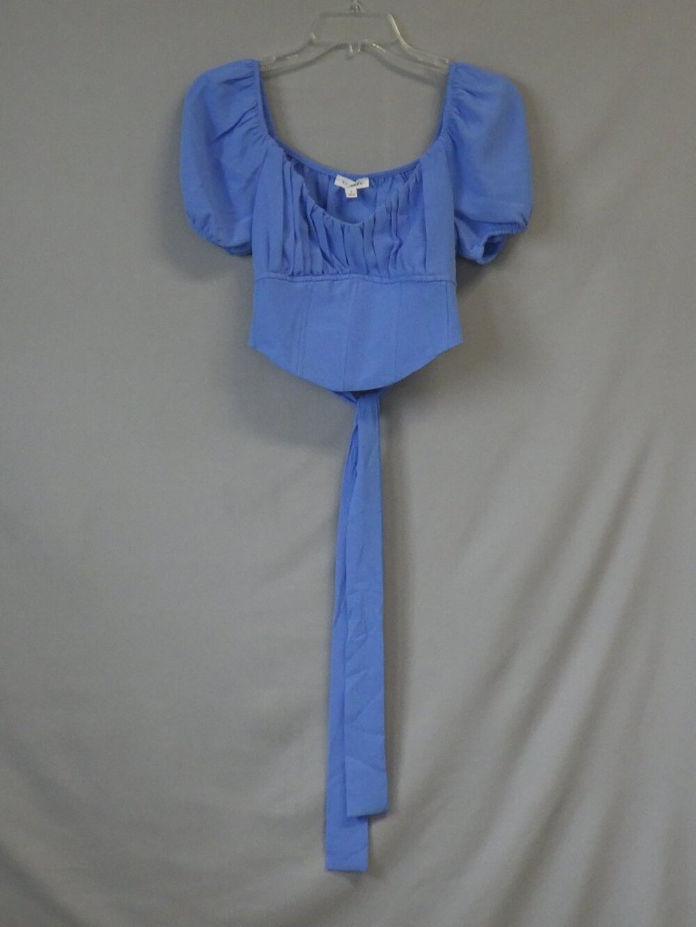 Blue Pepper Corset Top